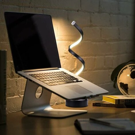 Lampe De Table Lampe De Chevet Design Spirale Moderne Lampe De Table Dimmable Touch Lampes De Chevet Blanc Chaud, Luminosité Réglable,Lampe à Lumière Chaude 3 Lampe De Table Lampe De Chevet Design Spirale Moderne Lampe De Table Dimmable Touch Lampes De Chevet Blanc Chaud, Luminosité Réglable,Lampe à Lumière Chaude – Image 3