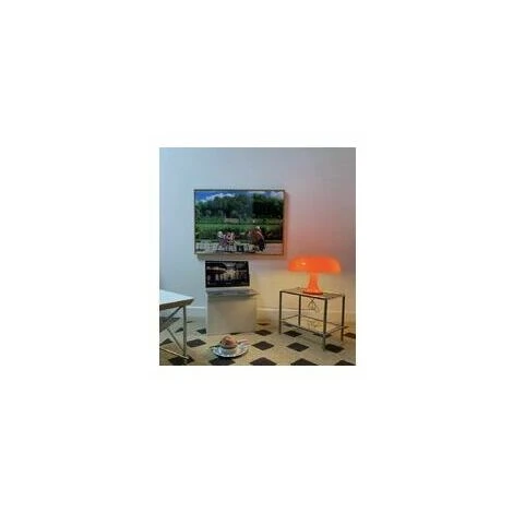 Lampe De Table Champignon Lampe De Table En Polycarbonate,4 Sources Lumineuses LED Gratuites,Orange,Avec Source Lumineuse 4 Lampe De Table Champignon Lampe De Table En Polycarbonate,4 Sources Lumineuses LED Gratuites,Orange,Avec Source Lumineuse – Image 4