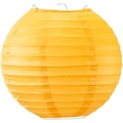 Boule Papier 20cm Orange