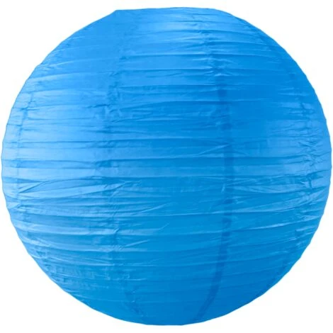 Boule Papier 50cm Bleu Roi 1 Boule Papier 50cm Bleu Roi