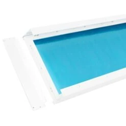 Kit En Saillie BLANC Pour Panneau LED 120x30 Slim - Blanc - SILAMP -EUROPALAMP Soldes Magasin 10643600 4