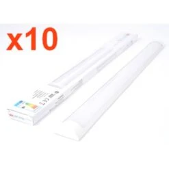 Réglette Lumineuse 120cm 36W (Pack De 10) - Blanc Chaud 2300K - 3500K - SILAMP 7 Réglette Lumineuse 120cm 36W (Pack De 10) - Blanc Chaud 2300K - 3500K - SILAMP -EUROPALAMP Soldes Magasin 11122566 3