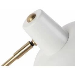 QAZQA Milou - Lampe De Bureau Moderne - 1 Lumière - L 260 Mm - Blanc - Moderne - Éclairage Intérieur - Salon I Chambre I Cuisine I Salle à Manger -EUROPALAMP Soldes Magasin 11228300 3