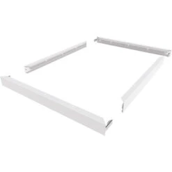 Kit De Pose En Saillie Pour Dalle Led 600x600 Blanc -EUROPALAMP Soldes Magasin 11339777 3