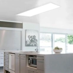 Cadre Encastré Pour Panneaux LED 120x30cm Blanc120x30 Cm -EUROPALAMP Soldes Magasin 11989036 4