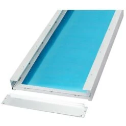 Kit Saillie Automatique Pour Dalles Led 1200x300 ALU Blanc Laqué Europalamp -EUROPALAMP Soldes Magasin 13315452 3