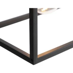 QAZQA Cage - Suspension Multiples Moderne - 5 Lumière - L 1500 Mm - Noir - Moderne - Éclairage Intérieur - Salon I Chambre I Cuisine I Salle à Manger 7 QAZQA Cage - Suspension Multiples Moderne - 5 Lumière - L 1500 Mm - Noir - Moderne - Éclairage Intérieur - Salon I Chambre I Cuisine I Salle à Manger -EUROPALAMP Soldes Magasin 14839650 4