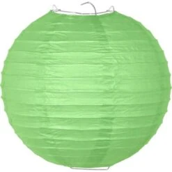 Boule Papier 20 Cm Vert Sauge