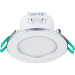 SPOT ENCASTRE LED IP65 FIXE BLANC NEUTRE 4000K 6,5W 600 LUMENS - SYLVANIA -EUROPALAMP Soldes Magasin 14893678 4