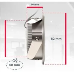 Spots Encastrables LED Ultra-plats Orientables Spots Plafond à Encastrer -EUROPALAMP Soldes Magasin 16358780 4