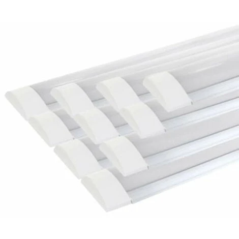 Réglette Lumineuse 150cm 48W (Pack De 10) - Blanc Neutre 4000K - 5500K - SILAMP 1 Réglette Lumineuse 150cm 48W (Pack De 10) - Blanc Neutre 4000K - 5500K - SILAMP