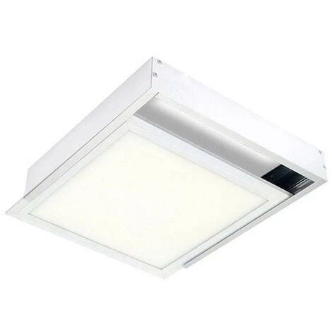 Kit En Saillie BLANC Pour Panneau LED 30x30 Slim - Blanc - SILAMP 1 Kit En Saillie BLANC Pour Panneau LED 30x30 Slim - Blanc - SILAMP