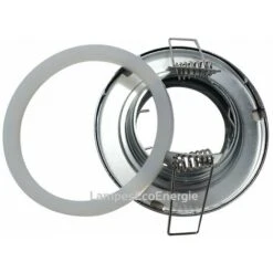 6 Spots LED Encastrables Alu Brossé Etanche IP44 Pour Salle De Bain Blanc Neutre 7 6 Spots LED Encastrables Alu Brossé Etanche IP44 Pour Salle De Bain Blanc Neutre -EUROPALAMP Soldes Magasin 18106809 3