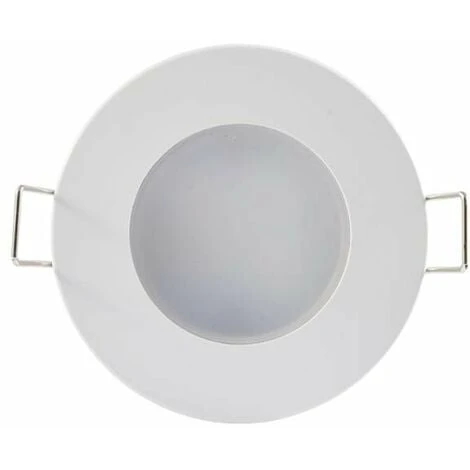 Spot LED Etanche 5W Rond Encastrable BLANC IP65 - Blanc Froid 6000K - 8000K - SILAMP 2 Spot LED Etanche 5W Rond Encastrable BLANC IP65 - Blanc Froid 6000K - 8000K - SILAMP – Image 2