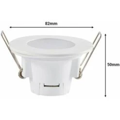 Spot LED Etanche 5W Rond Encastrable BLANC IP65 - Blanc Froid 6000K - 8000K - SILAMP 6 Spot LED Etanche 5W Rond Encastrable BLANC IP65 - Blanc Froid 6000K - 8000K - SILAMP -EUROPALAMP Soldes Magasin 19513907 3