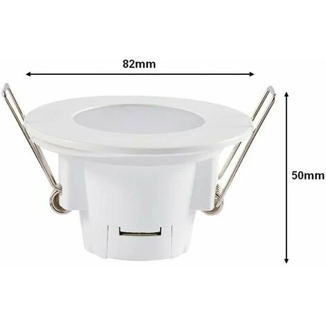 Spot LED Etanche 5W Rond Encastrable BLANC IP65 - Blanc Froid 6000K - 8000K - SILAMP 3 Spot LED Etanche 5W Rond Encastrable BLANC IP65 - Blanc Froid 6000K - 8000K - SILAMP – Image 3