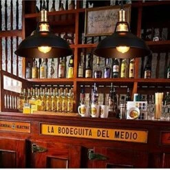 3pcs Rétro Lustre Suspension E27 27cm Luminaire Style Industrielle Pour Salon Couloir Cuisine Noir 7 3pcs Rétro Lustre Suspension E27 27cm Luminaire Style Industrielle Pour Salon Couloir Cuisine Noir -EUROPALAMP Soldes Magasin 20463927 3