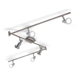 Plafonnier LED Barre Lumineuse 6 Spots éclairage Plafond Spots Modernes