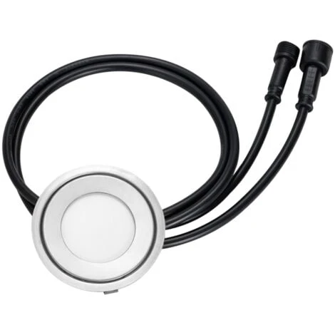 Mini Spot LED Encastrable Rond Ultra-plat RGBW 0,7W DC12V IP67 1 Mini Spot LED Encastrable Rond Ultra-plat RGBW 0,7W DC12V IP67