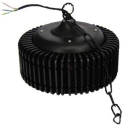 Cloche LED Industrielle 100W 120° NOIR - Blanc Froid 6000K - 8000K - SILAMP -EUROPALAMP Soldes Magasin 23665853 5