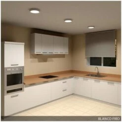 Plafonnier LED 20W 2000Lm 4200ºK Rond 40.000H [PE-20292011-W] -EUROPALAMP Soldes Magasin 24991079 5