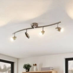 LED Plafonnier 'Kalean' En Métal Pour Salon & Salle à Manger -EUROPALAMP Soldes Magasin 26934119 3