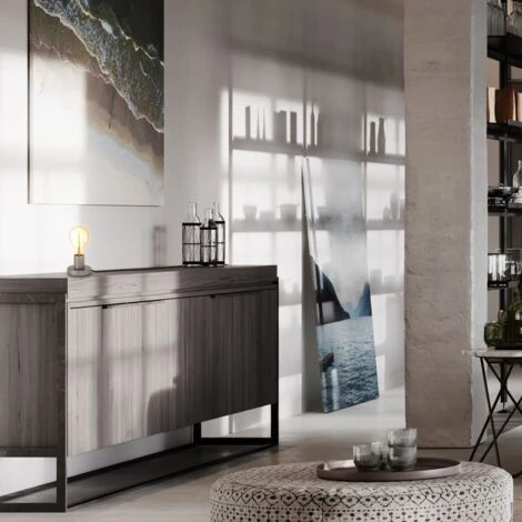 Lampe De Chevet Rétro Lampe De Table Métal Nickel Mat Douille E27 Câble Avec Interrupteur Lampe à Poser Vintage Ø10cm 5 Lampe De Chevet Rétro Lampe De Table Métal Nickel Mat Douille E27 Câble Avec Interrupteur Lampe à Poser Vintage Ø10cm – Image 5