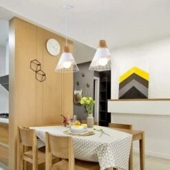 Rétro Metal Suspension En Métal Cage E27 Eclairage De Plafond , Industrielle Lustre Lampe Vintage Pendante Lumière Plafonnier Blanc -EUROPALAMP Soldes Magasin 27611259 3