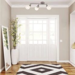 Plafonnier LED Pivotant Avec Abat-jour En Verre I Couleur De Lumière Blanche Chaude I 3x 5W I 3.000 K I E14 I 3x 470lm I 3-flamme 8 Plafonnier LED Pivotant Avec Abat-jour En Verre I Couleur De Lumière Blanche Chaude I 3x 5W I 3.000 K I E14 I 3x 470lm I 3-flamme -EUROPALAMP Soldes Magasin 30191551 4