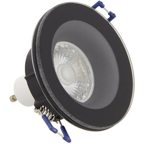 Xanlite - Spot GU10 50W 4000K Rond Noir IP44 - SP50RIP44NCW 1 Xanlite - Spot GU10 50W 4000K Rond Noir IP44 - SP50RIP44NCW