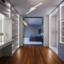 Plafonnier LED 12W Blanc Pivotantes Blanc Chaud 1100 Lumen Moderne Couloir Salon -EUROPALAMP Soldes Magasin 31902985 4