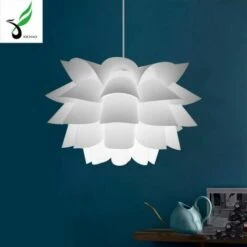 XICHAO - Lustre Plafond Pendentif La Forme Du Lotus Assemblé 3628cm Puzzle Lumières Suspension Pour Chambre -EUROPALAMP Soldes Magasin 32703024 5