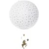ATMOSPHERA Lanterne Boule En Papier Licorne 34cm Blanc