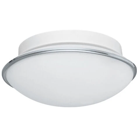 Eglo Dolly Plafonnier Ou Applique Murale 23,5cm Forme Ronde, Verre, Chrome (31016) 1 Eglo Dolly Plafonnier Ou Applique Murale 23,5cm Forme Ronde, Verre, Chrome (31016)