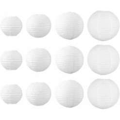 Lot De 12 Boules Japonaises 15/20/25/30cm