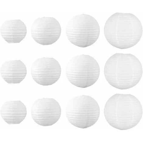 Lot De 12 Boules Japonaises 15/20/25/30cm 1 Lot De 12 Boules Japonaises 15/20/25/30cm
