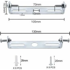 Kueatily 4 Pièces Support De Fixation Pour Plafonnier 105mm Luminaire Suspendu Accessoires Lustre De Plafond Plafonnier Plaque De Base Plaques De Lampe De Plafond Supports De Plaque Et Accessoires 7 Kueatily 4 Pièces Support De Fixation Pour Plafonnier 105mm Luminaire Suspendu Accessoires Lustre De Plafond Plafonnier Plaque De Base Plaques De Lampe De Plafond Supports De Plaque Et Accessoires -EUROPALAMP Soldes Magasin 37624878 3