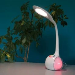 Lampe De Bureau LED Sensitive Multicolore Blanche -EUROPALAMP Soldes Magasin 38225438 4