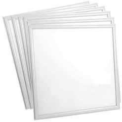 Panneau LED 60x60 Slim 45W BLANC (Pack De 6) - No Flicker - Blanc Neutre 4000K - 5500K - SILAMP