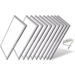 Panneau LED 60x30 Slim 30W (Pack De 10) - Blanc Chaud 2300K - 3500K - SILAMP
