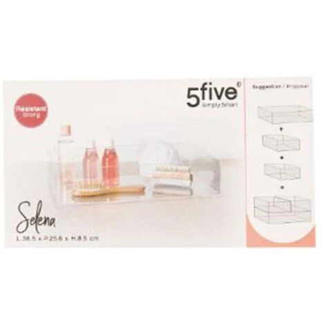 Plateau De Rangement Selena 25cm Transparent 2 Plateau De Rangement Selena 25cm Transparent – Image 2