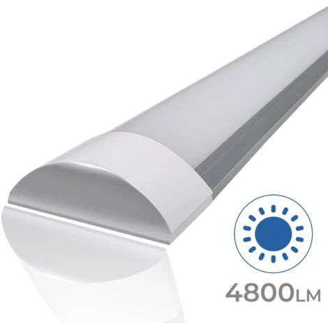 Luminaire LED Lineal Surface 150cm 48W 4800LM Blanc Chaud 3000K - Pack 5 Pcs. 2 Luminaire LED Lineal Surface 150cm 48W 4800LM Blanc Chaud 3000K - Pack 5 Pcs. – Image 2