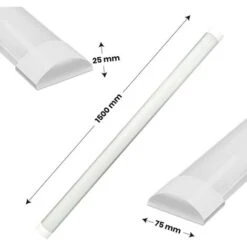Luminaire LED Lineal Surface 150cm 48W 4800LM Blanc Chaud 3000K - Pack 5 Pcs. 8 Luminaire LED Lineal Surface 150cm 48W 4800LM Blanc Chaud 3000K - Pack 5 Pcs. -EUROPALAMP Soldes Magasin 40369024 4