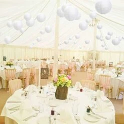 Boule Papier Japonaise 16 Paquets Lampions Blancs, Tailles Assorties, Décoratifs En Papier, Boule Chinoise Décorations à Suspendre Papier Lanternes Lampes Pour La Décoration De La Maison, Les Fêtes, E -EUROPALAMP Soldes Magasin 40503433 5