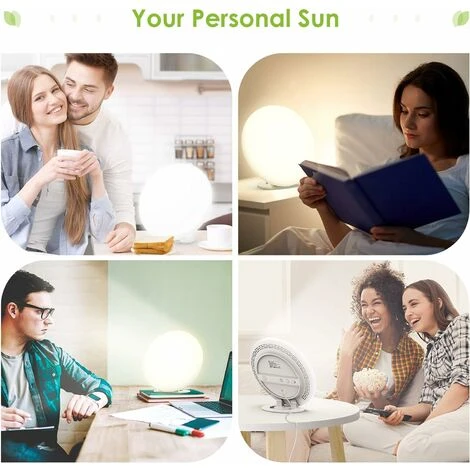 Lampe De Luminothérapie Lampe SDD 10000 Lux Avec 3 Modes De Couleurs, 5 Niveaux De Luminosité, Lampe De Luminothérapie Portable Avec Télécommande Et 4 Réglages De Minuterie, Lampes Solaires Réglables 5 Lampe De Luminothérapie Lampe SDD 10000 Lux Avec 3 Modes De Couleurs, 5 Niveaux De Luminosité, Lampe De Luminothérapie Portable Avec Télécommande Et 4 Réglages De Minuterie, Lampes Solaires Réglables – Image 5