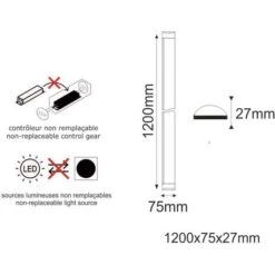 Réglette LED Intégrée 120cm 36W 4320lm - 6500K Lumière Du Jour - Garantie 3 Ans 7 Réglette LED Intégrée 120cm 36W 4320lm - 6500K Lumière Du Jour - Garantie 3 Ans -EUROPALAMP Soldes Magasin 43459922 4