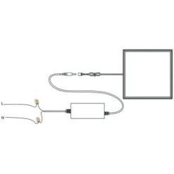 EUROPALAMP Dalle LED 600x600 40W Lot De 6 Pcs PMMA Blanc Froid 6000k Haute Luminosité -EUROPALAMP Soldes Magasin 4465775 3