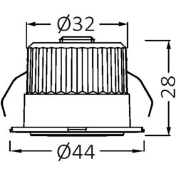 Lot De 10 Minis Spots LED Rond Noir 3W 4000K IP54 -EUROPALAMP Soldes Magasin 46214598 4