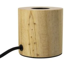 Xanlite - Lampe à Poser Cyclo Bois Culot E27 - XDLAPCYCLOW