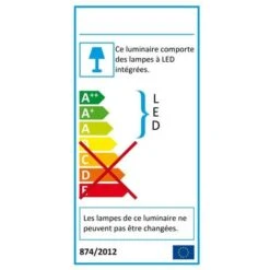 Xanlite - Lampe à Poser Effet Disco, LED Multicolores, Tête Rotative - LADRVB -EUROPALAMP Soldes Magasin 47378377 5